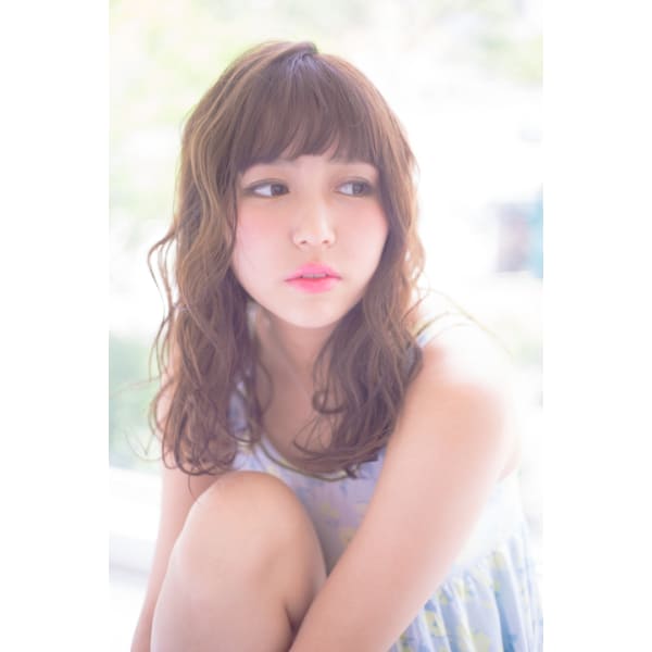 ☆外国人風☆モテ髪♪資生堂艶デジタルパーマ+ドライカット¥5500