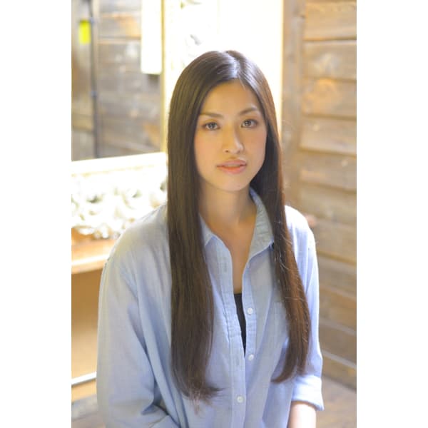 自然な縮毛矯正☆オリジナルnieシルクストレート☆￥19,800
