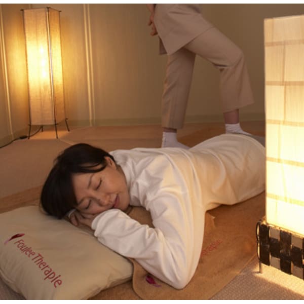 【人気No.１メニュー】リンパマッサージフーレセラピー50分+快眠ドライヘッドスパ40分コース