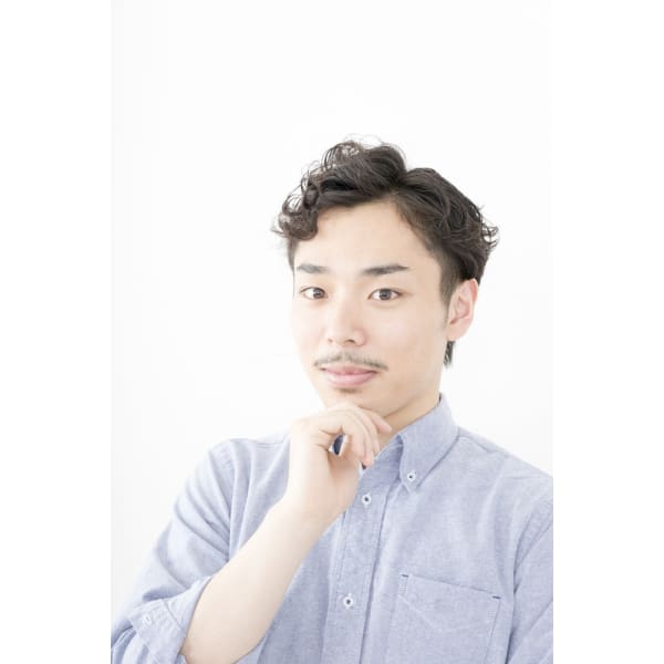 【男性限定】カット+ポイントパーマ　￥9,185 !