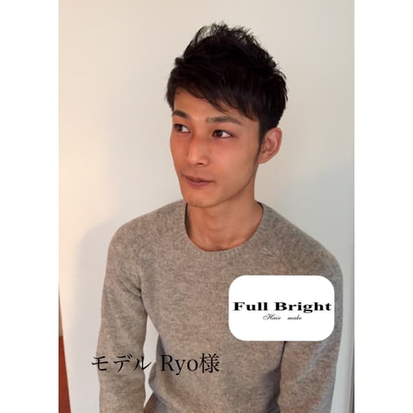 男の鉄板☆身だしなみ【男性限定】メンズカット＋眉カット＋頭皮炭酸クレンジング￥6000