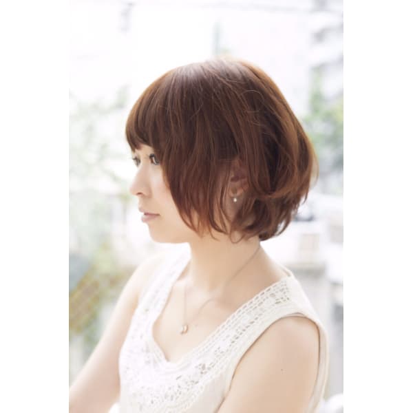 【リタッチ2cmまで】オーガニックリタッチ+カット+コラーゲンTr ¥4480