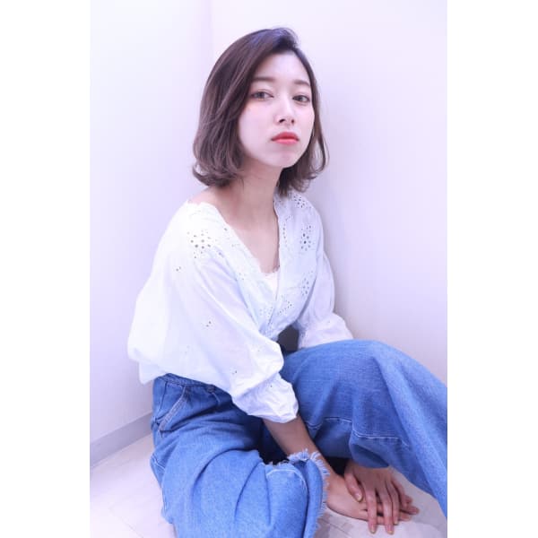★艶髪ストレート★ 似合わせカット+縮毛矯正+スペシャルトリートメント ¥13200