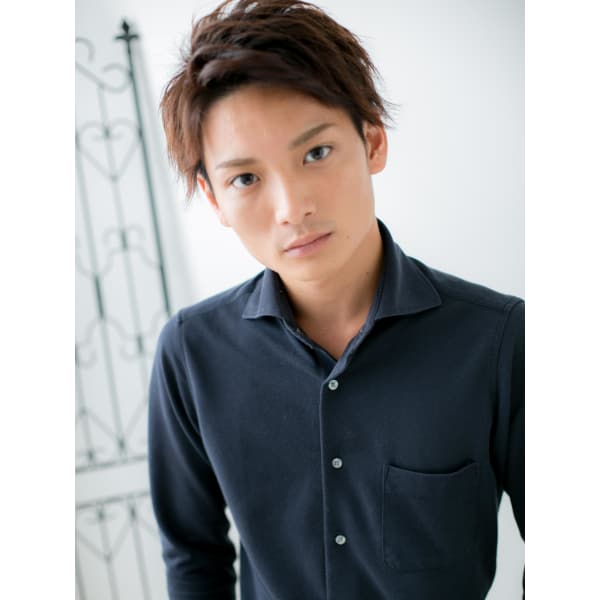 【メンズ限定】カット+フルカラー¥8.700(白髪染めOK)【池袋/西池袋/池袋西口/池袋駅】