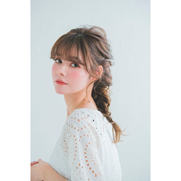 アミノ酸Tr付!メンテナンスカット+OGカラー(リタッチ) ¥6000→¥2900