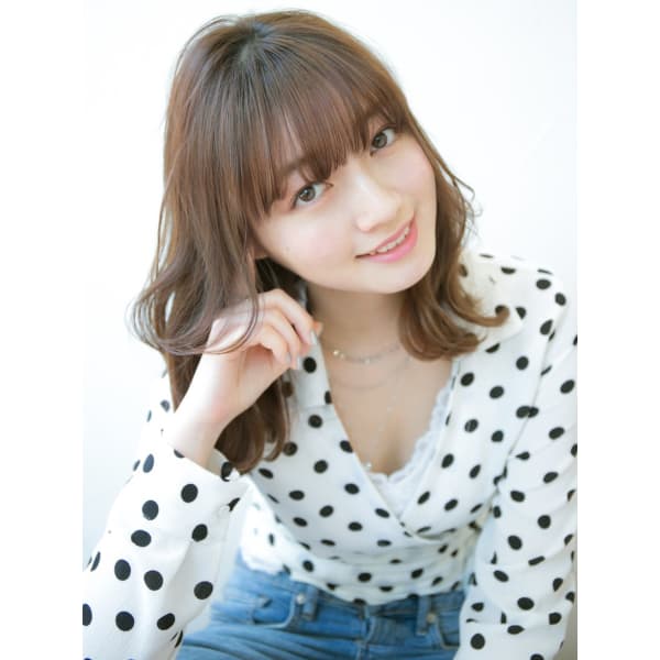 ★ノンシリコン色持ちUPカラー+カット+トリートメント