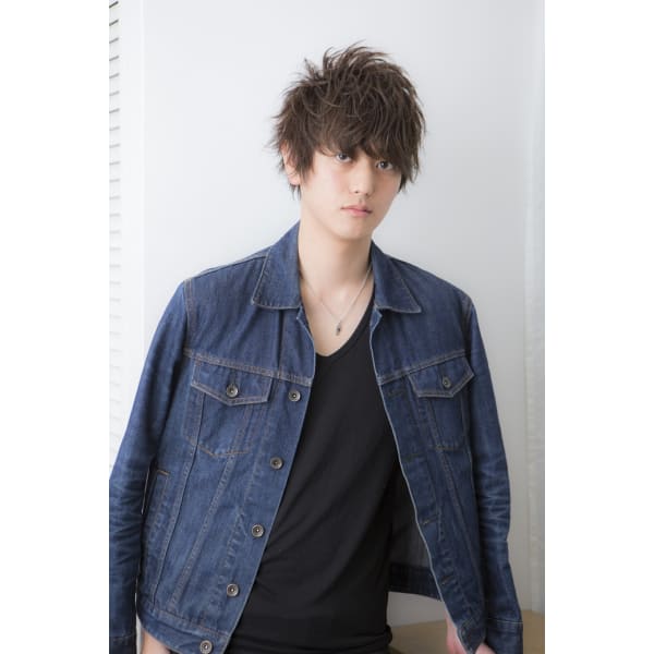 メンズカット+シャンプー+眉カット ¥4,500【Road池袋】