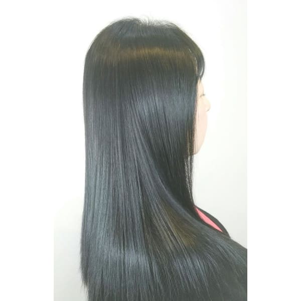 再生スーパーストレート（最先端☆ダメージ30％オフ+前処理+カット）￥29,700→￥24,300