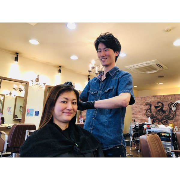 【シニア限定】白髪染め＆カット