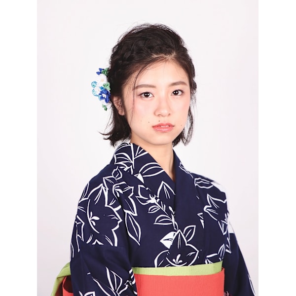 ショートでも出来る☆浴衣ヘアアレンジ☆