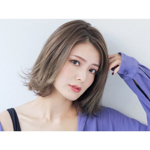 【毎月でも通える】小顔デザインカット+カラー+潤TR