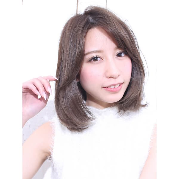 ■【低温オーガニック♪】オーガニックカラー+縮毛矯正