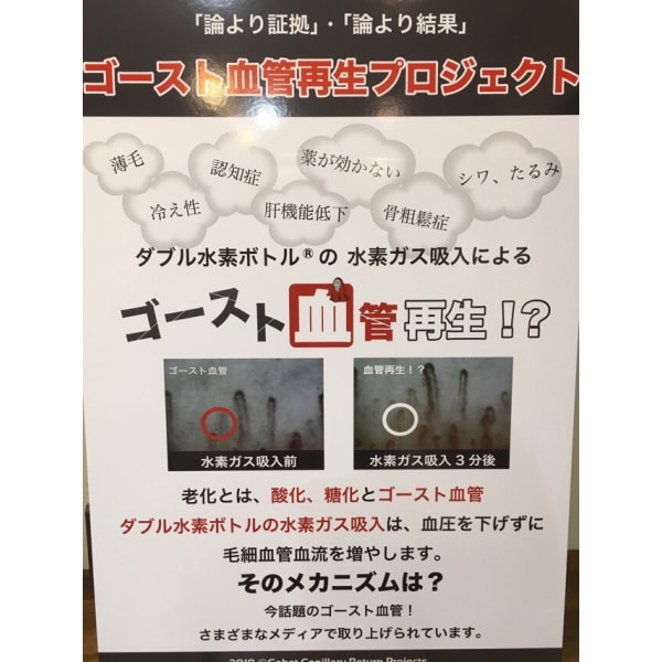 水素吸入ヘッドスパ