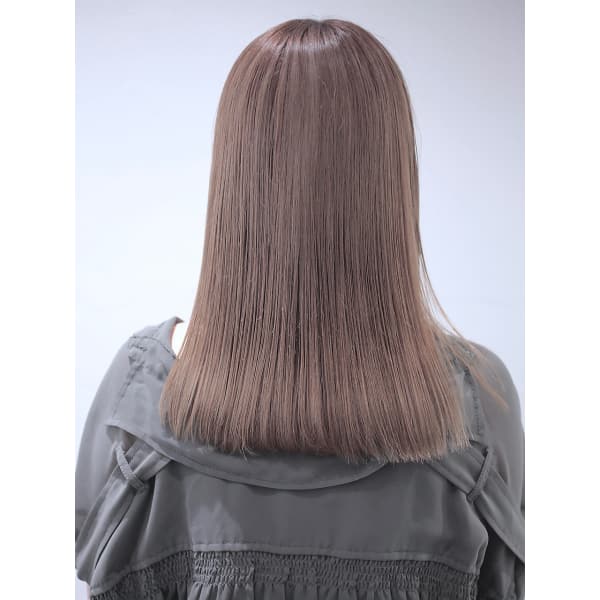 【美髪質改善】カット + 縮毛矯正 ストレートパーマ     21000→18900