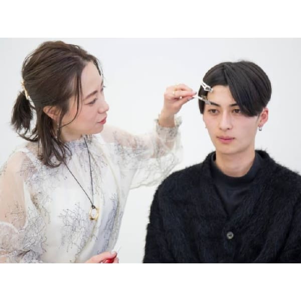 ★メンズ限定★似合わせカット+眉カット+炭酸スパ+SB