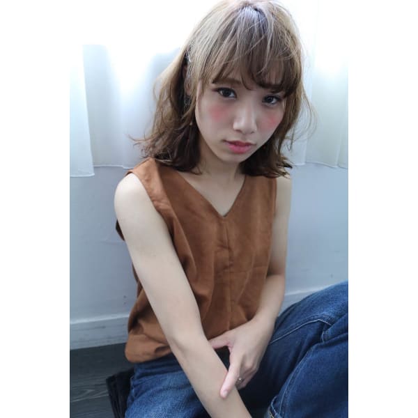 【アレンジ付♪】似合わせカット+オーガニックカラー+潤艶トリートメント
