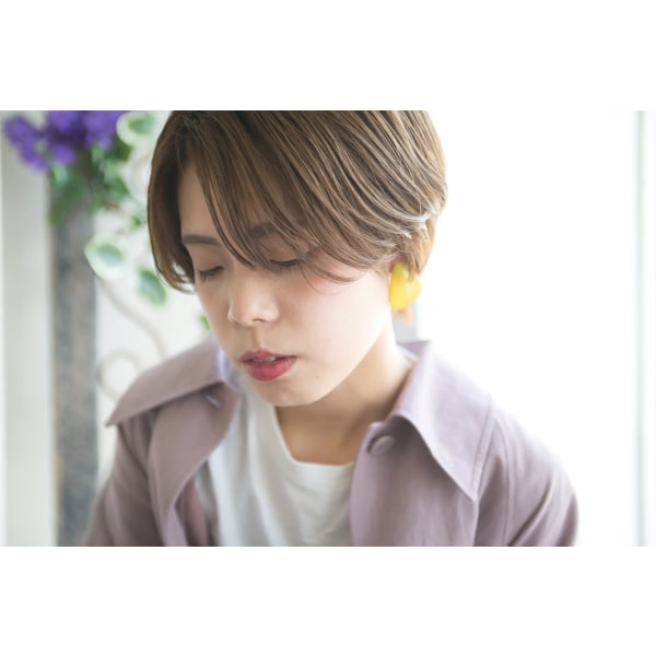 《新規の方限定》 骨格修正カット+オーガニックカラー+泥トリートメント ¥15120→¥14120