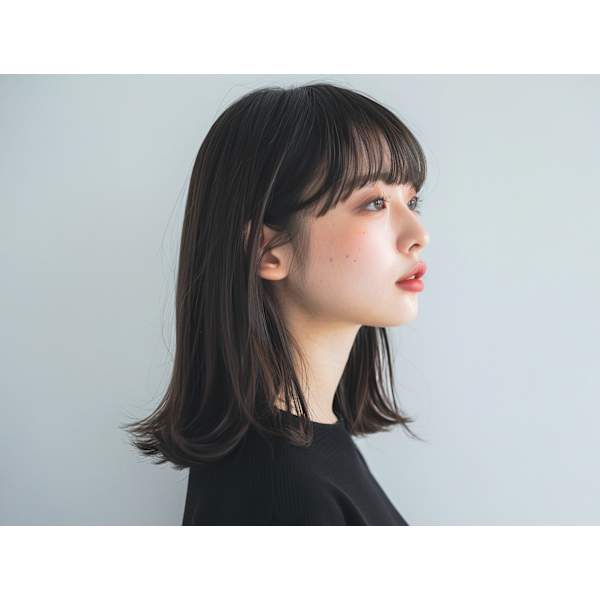 【ナチュラル感が魅力】◇前髪カット&コスメ前髪縮毛矯正◇