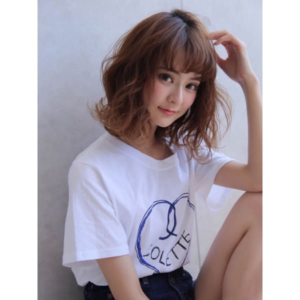 【 BROCANTE】デザインカット¥2200 【新宿】