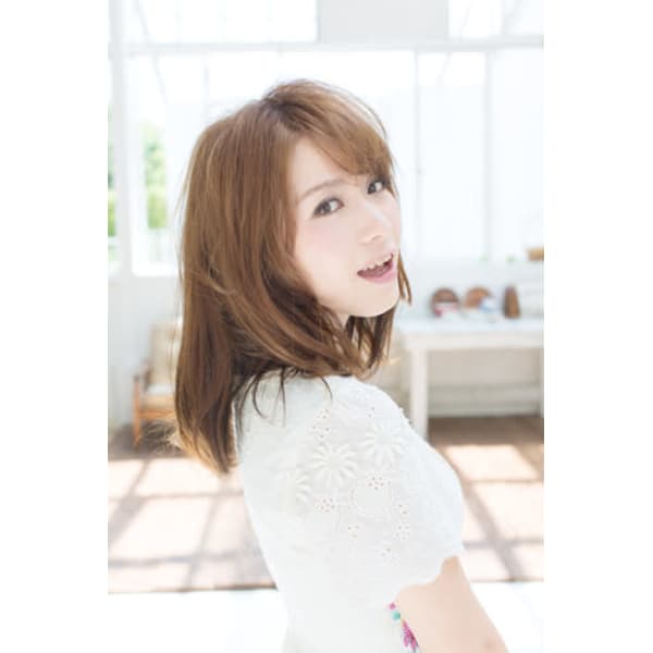 【色持ち◎憧れの艶髪!】カット+スローorアドミオカラー+豊潤トリートメント