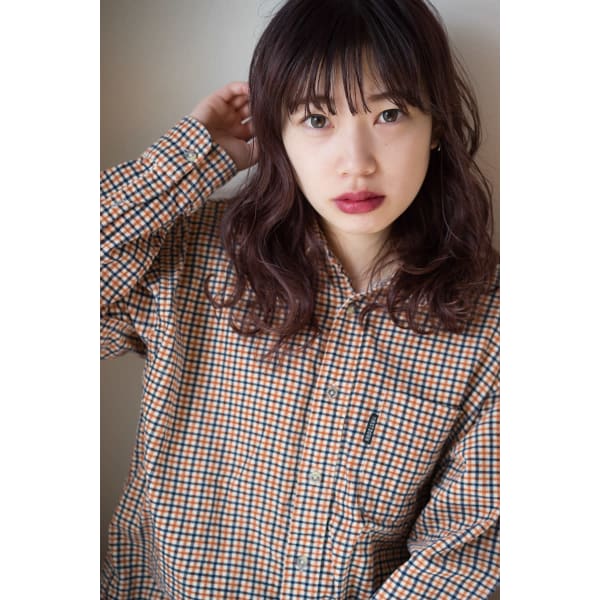 モイストデジタルパーマ+カット+グローバルミルボンTR