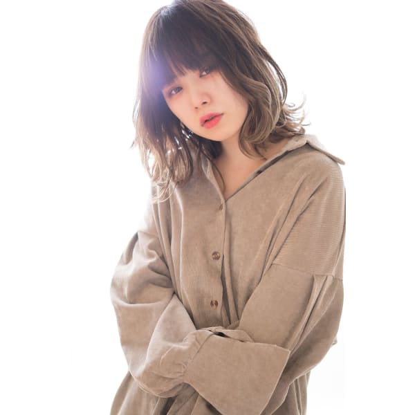 カット+イルミナカラー&デジタルパーマ&グローバルミルボンTR