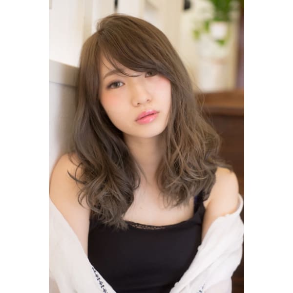 【oggi otto】デザインパーマ+ブロー+艶髪トリートメント