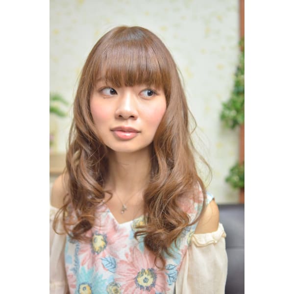 前髪ナノ縮毛矯正+アクアリペアトリートメント 6100円