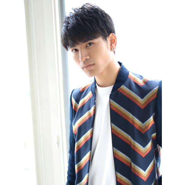 【おまかせメンズコース】カット×パーマ×TR ￥12000