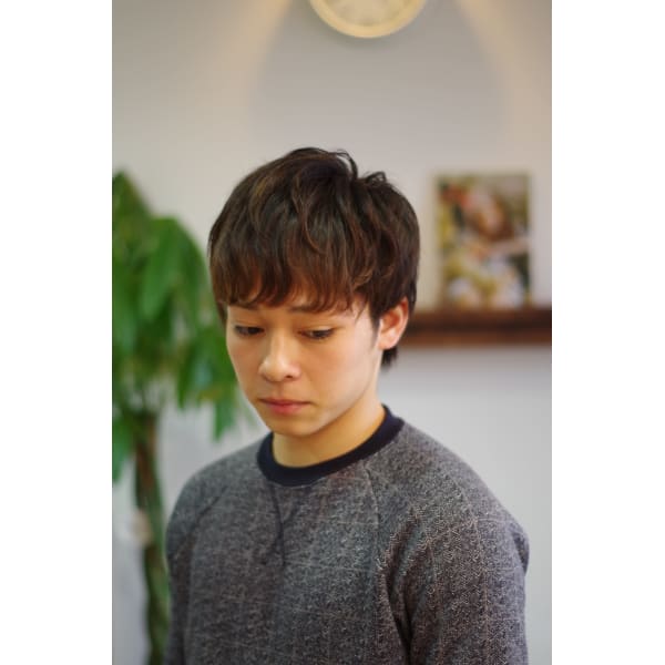 【メンズケアコース】メンズカット（シャンプー付き）＋オゾン