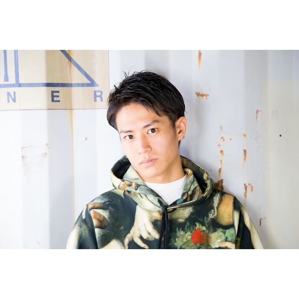 【男性限定】メンズカット+Wカラー or 3Dハイライト ¥10800→¥8200