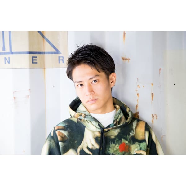 【男性限定】メンズカット+Wカラー or 3Dハイライト ¥10800→¥8200
