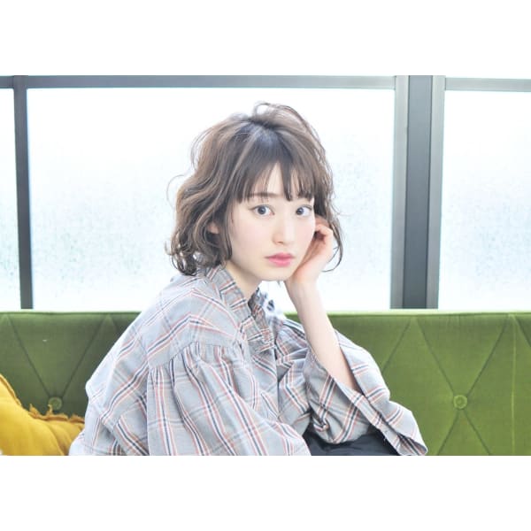【男性限定】メンズカット+パーマ+シャンプー+スタイリング