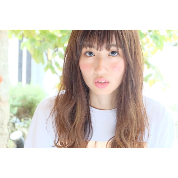 】イルミナカラー＋カット＋ナノTR  ￥12980
