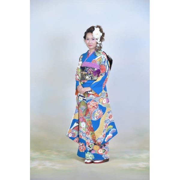 成人式振袖着付け+ヘアセット