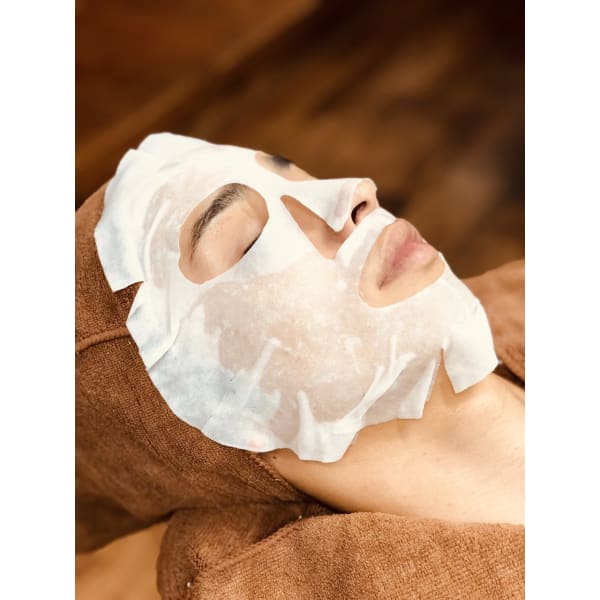 【30代からの肌ケア】メンズパック(10分)+カット込み