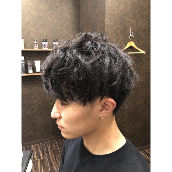 【メンズ専用、上質施術】メンズカット＆パーマ！14000円