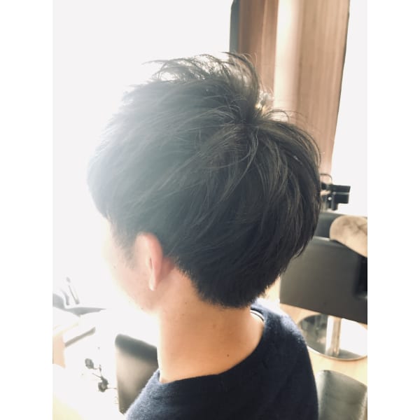 【メンズ専用、上質施術】縮毛矯正＋メンズカット23000円