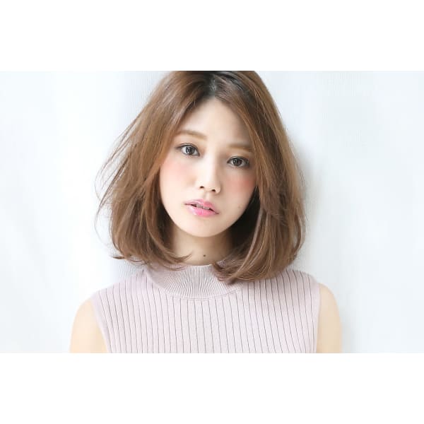 【新規☆今の毛髪科学で最もダメージを抑えたカラー】カット+ケアカラー