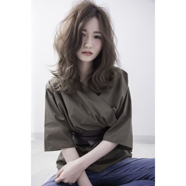 ☆人気No.3☆ 似合わせカラー＆選べるトリートメント＆高濃度マイクロバブル　￥7900