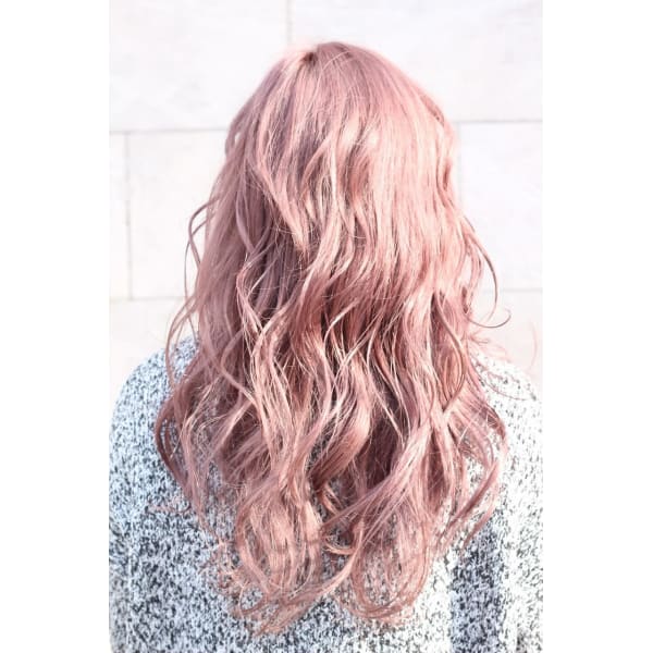 トレンドカラーブリーチ+カラー