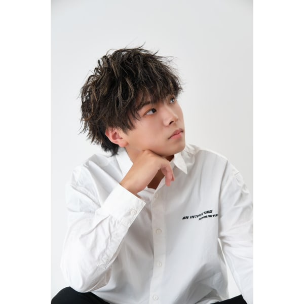 【メンズ割】メンズカット+YUMEシャンプー+高濃度炭酸泉+眉カット¥4950