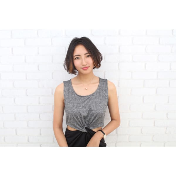 カット+カラー+潤いトリートメント