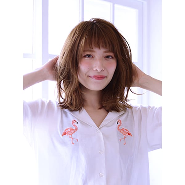 トレンドカット×プレミアムカラー（根元染め）￥6600