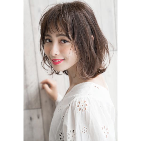 【新規ネット予約限定】☆似合わせカット+再現性の高い☆コテ巻き風パーマ+炭酸スパ+3stepTR