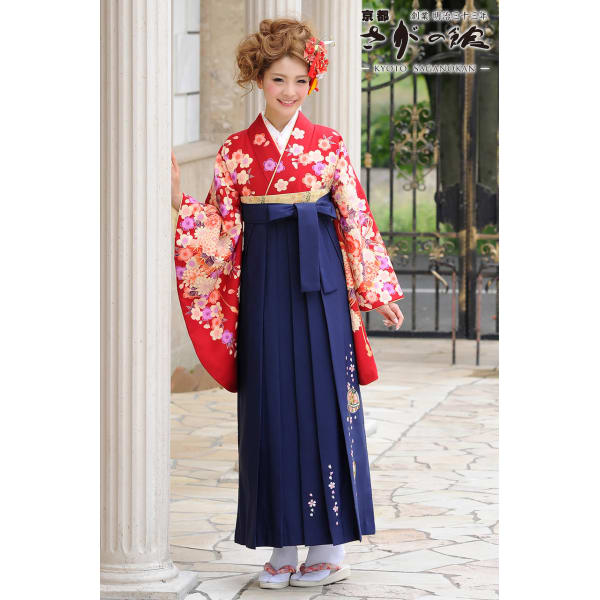 ♪　☆祝【卒業式】　袴着付　＋祇園ヘアセット☆　　16800円