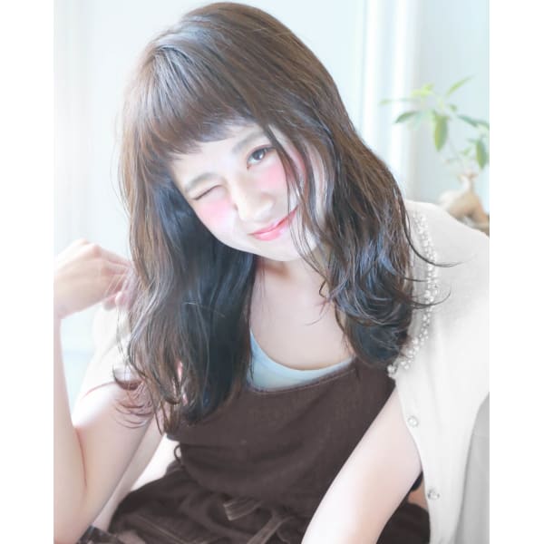 【Ｍｅｒ10周年記念☆】カット+ふわパーマ　￥15800⇒一律￥12300