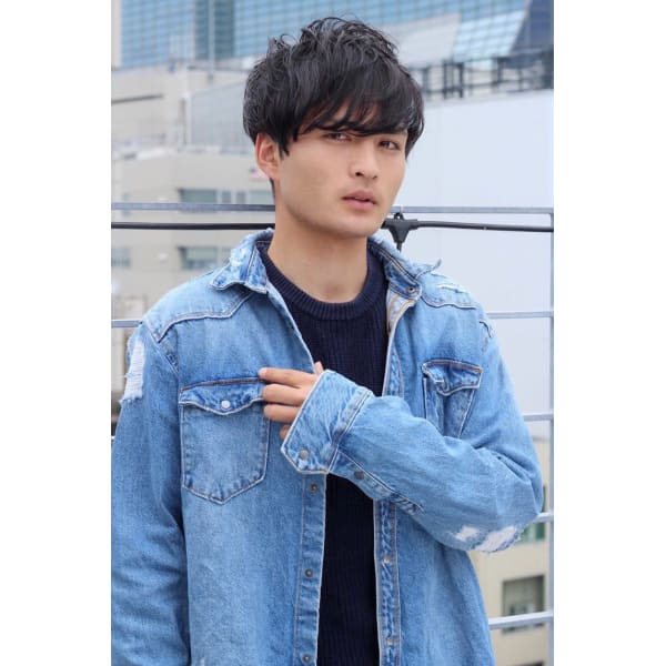 【Men'sクーポン】フルコース!!カット+眉カット+髪質改善トリートメント¥6200