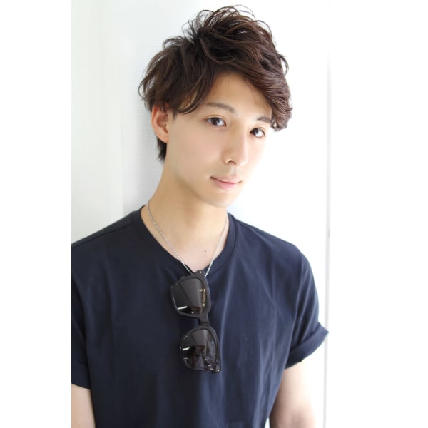 『男をアゲる』メンズカット＋OGシャンプー＋眉カット