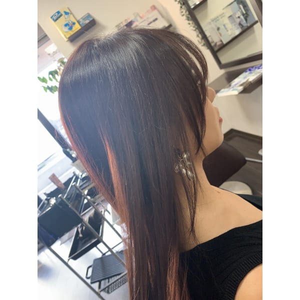 【平日限定】顔まわりこだわり小顔カット+カラー+トリートメント又はヘッドスパ 13260円